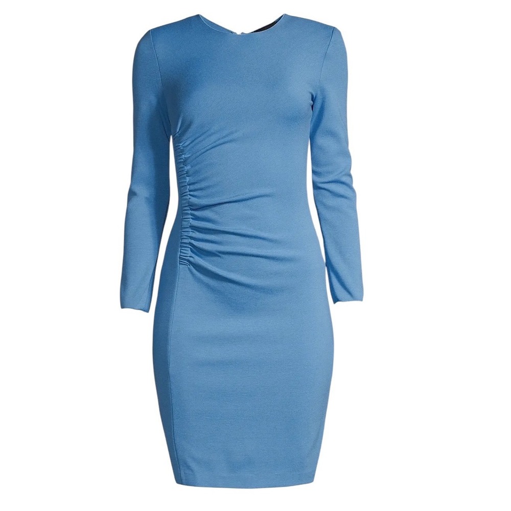 Emporio Armani Milano Ruched Jersey Dress Size 46 US Size 10